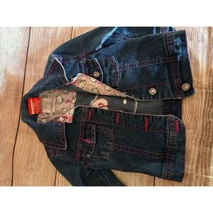 Toddler hello Kitty denim jacket